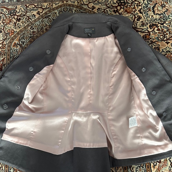 Eve Gravel Military Style Blazer (XS) - Picture 5 of 7